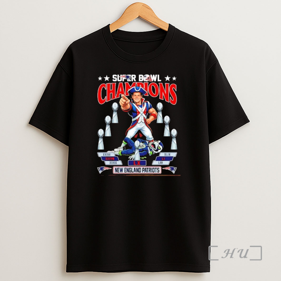Officials Super Bowl Champions Xxxvi To Lx New England Patriots Shirt Sweatshirt Tee