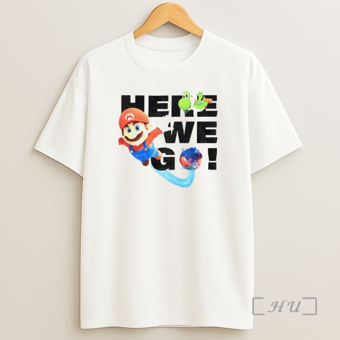 Officials Super Mario 2026 Here We Go Shirt Sweatshirt Tee