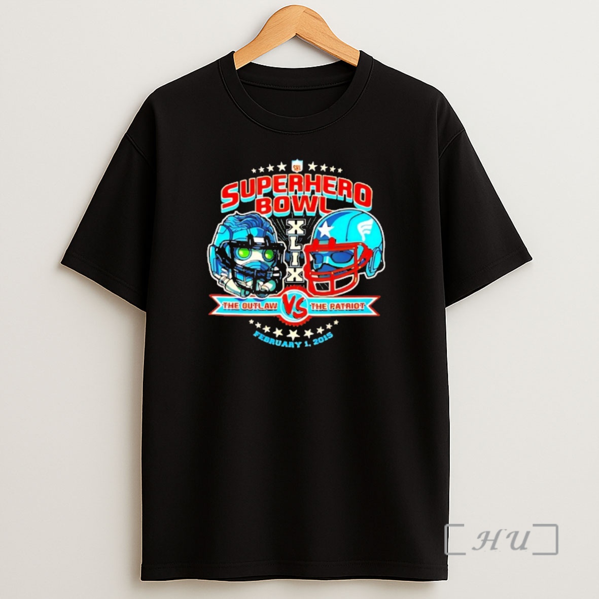 Officials Superhero Bowl The Outlaw Vs The Patriot 2015 Shirt Sweatshirt Tee