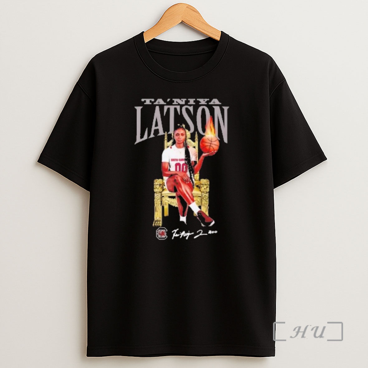 Officials Taniya Latson The King Basketball Fire Signature Tee Shirt Sweatshirt Tee