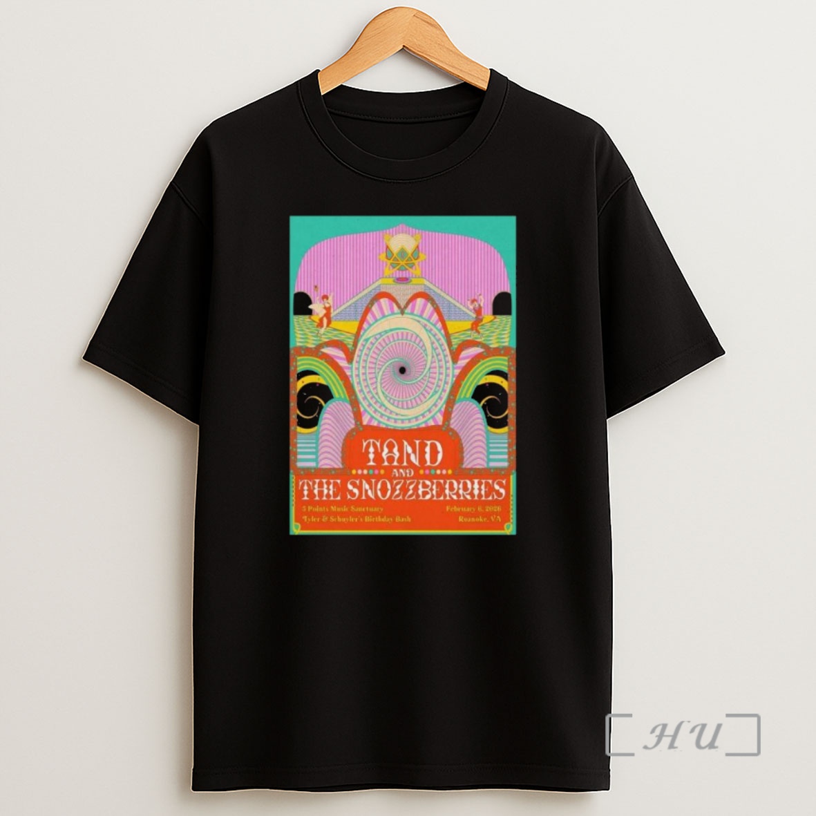 Officials Tand And The Snozzberries Feb 6 2026 Roanoke Va Shirt Sweatshirt Tee