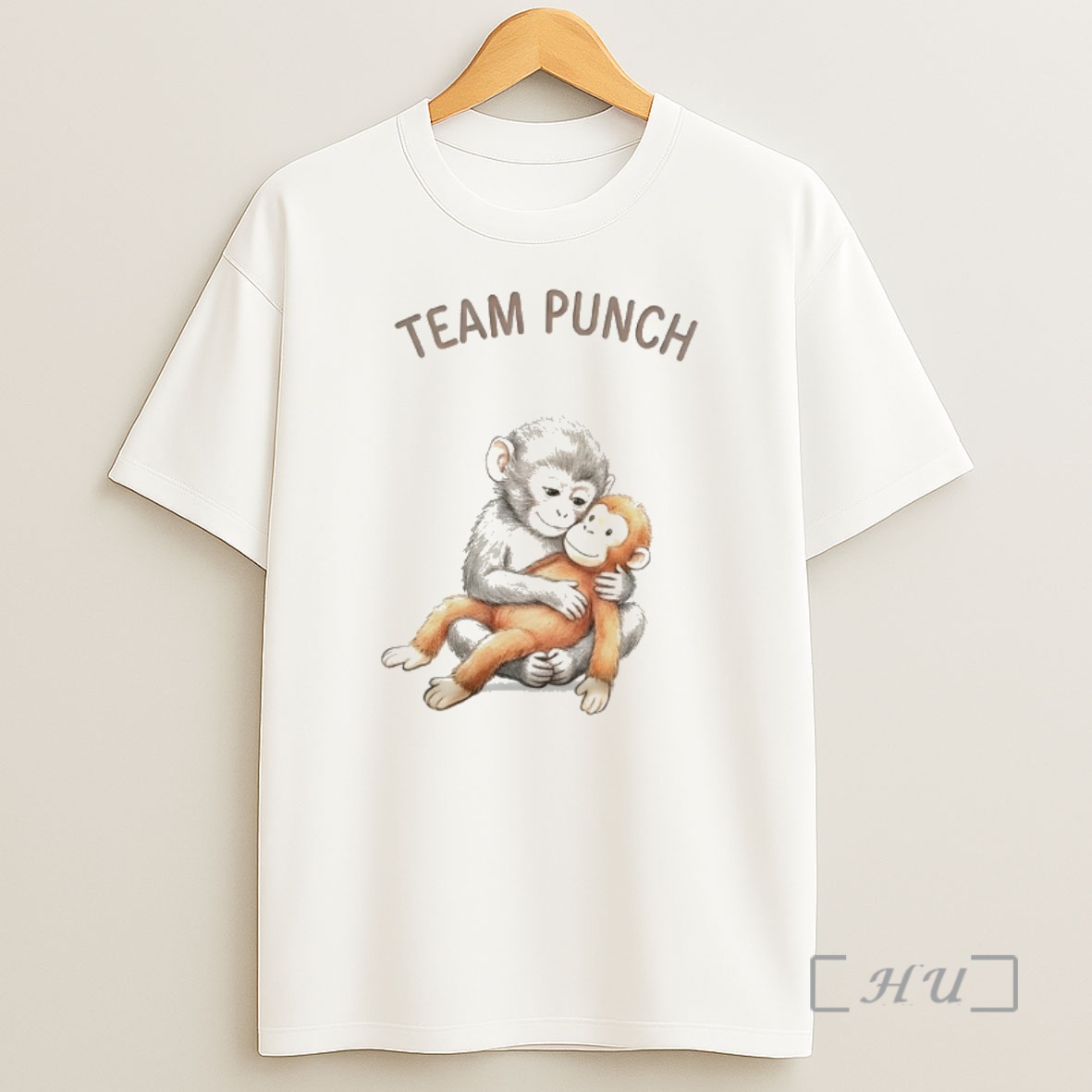 Officials Team Punch Baby Monkey Wildlife Animal Lover Shirt Sweatshirt Tee