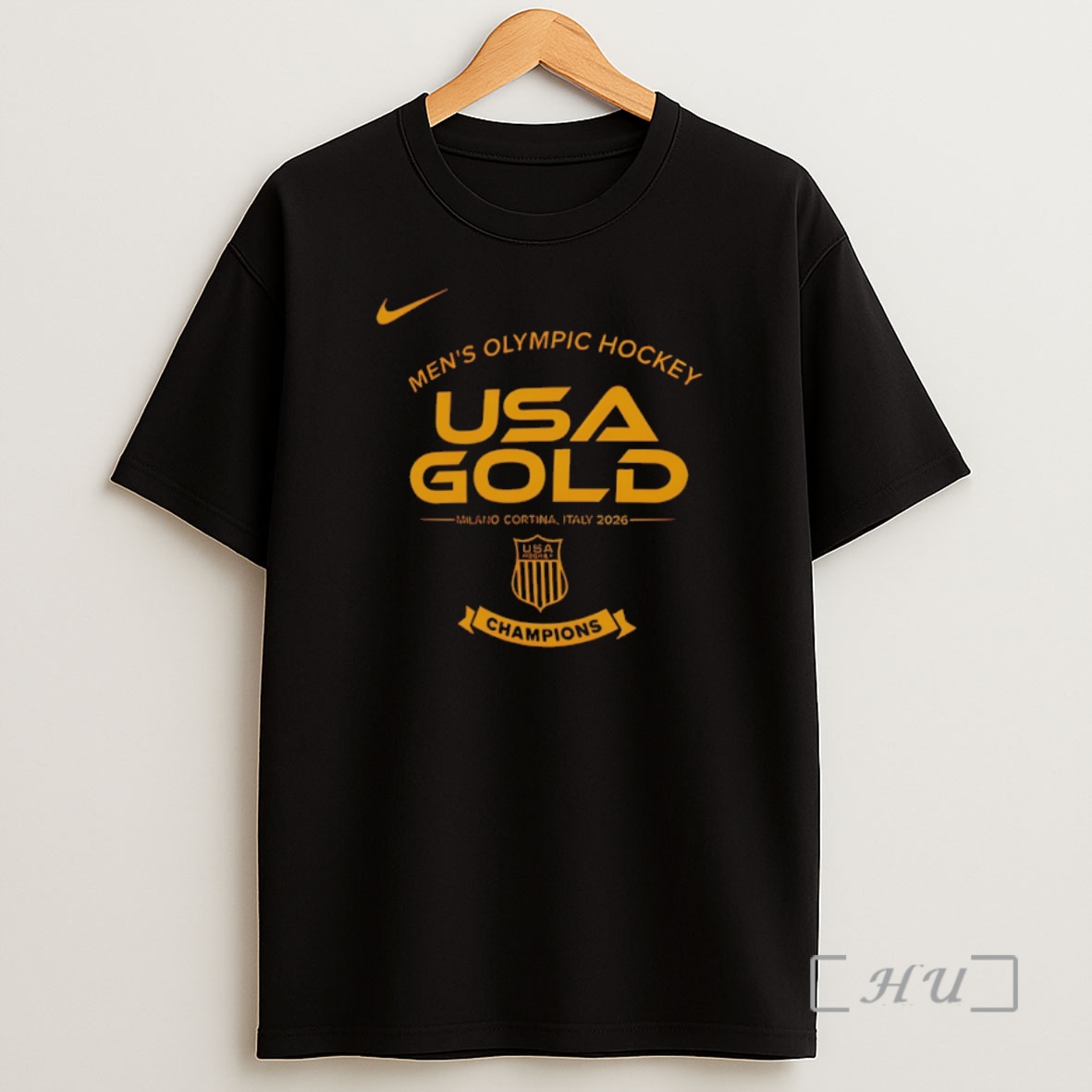 Officials Team Usa 2026 Womens Ice Hockey Gold Medal Winner Nike Logo Shirt Sweatshirt Tee