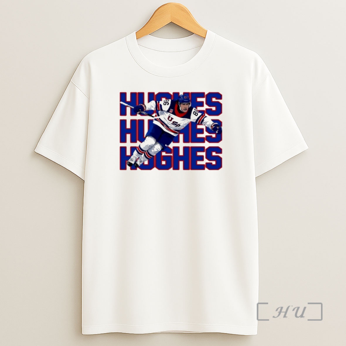 Officials Team Usa Jack Hughes Text Pic Game Winning Goal Shirt Sweatshirt Tee