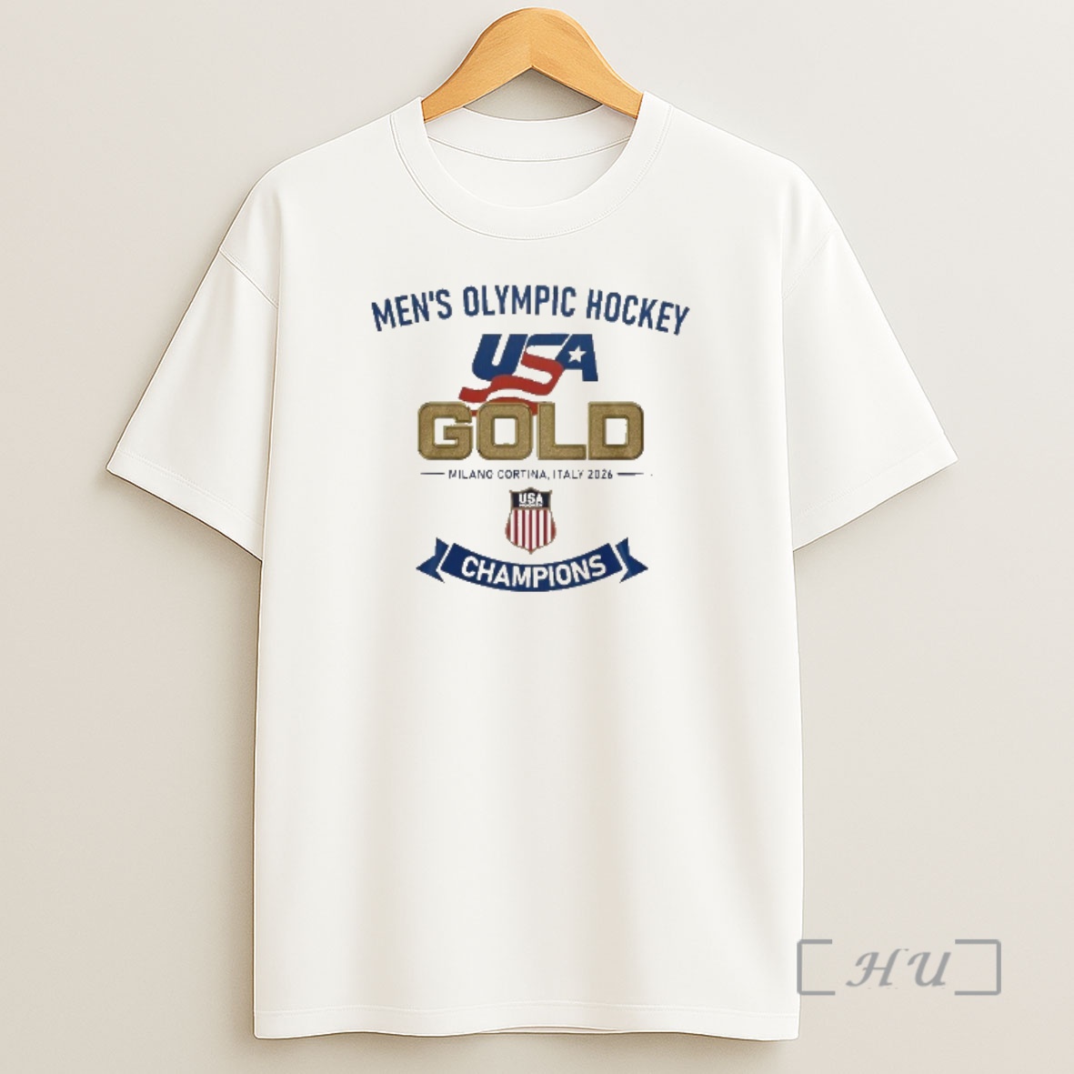Officials Team Usa Hockey Mens Olympic Hockey Gold Milano Cortina Italy 2026 Shirt Sweatshirt Tee