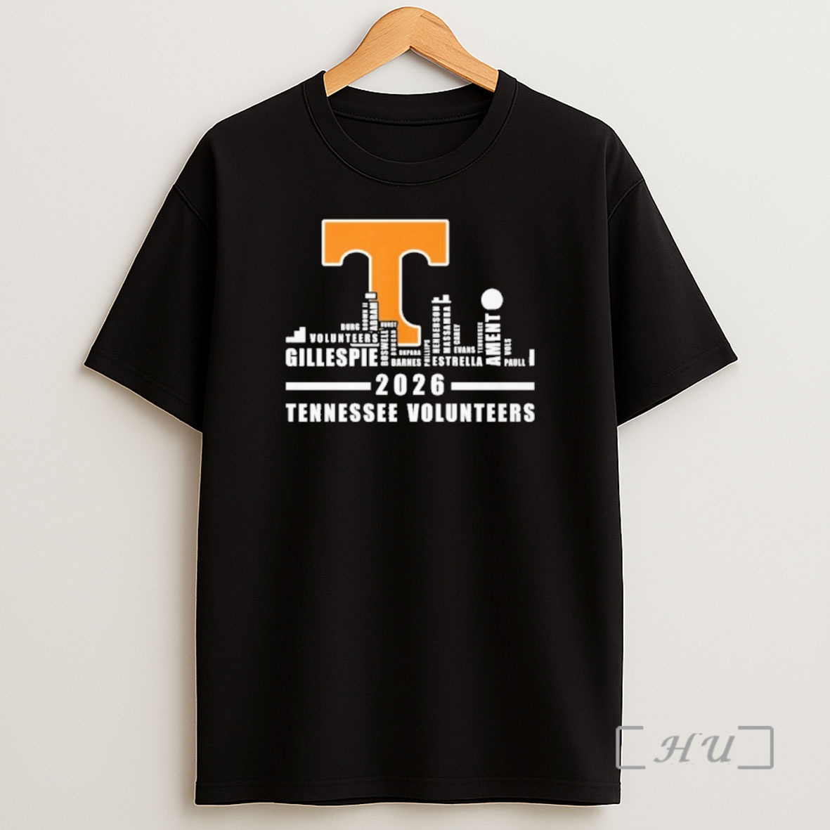 Officials Tennessee Basketball Skyline Player Names 2026 Shirt Sweatshirt Tee