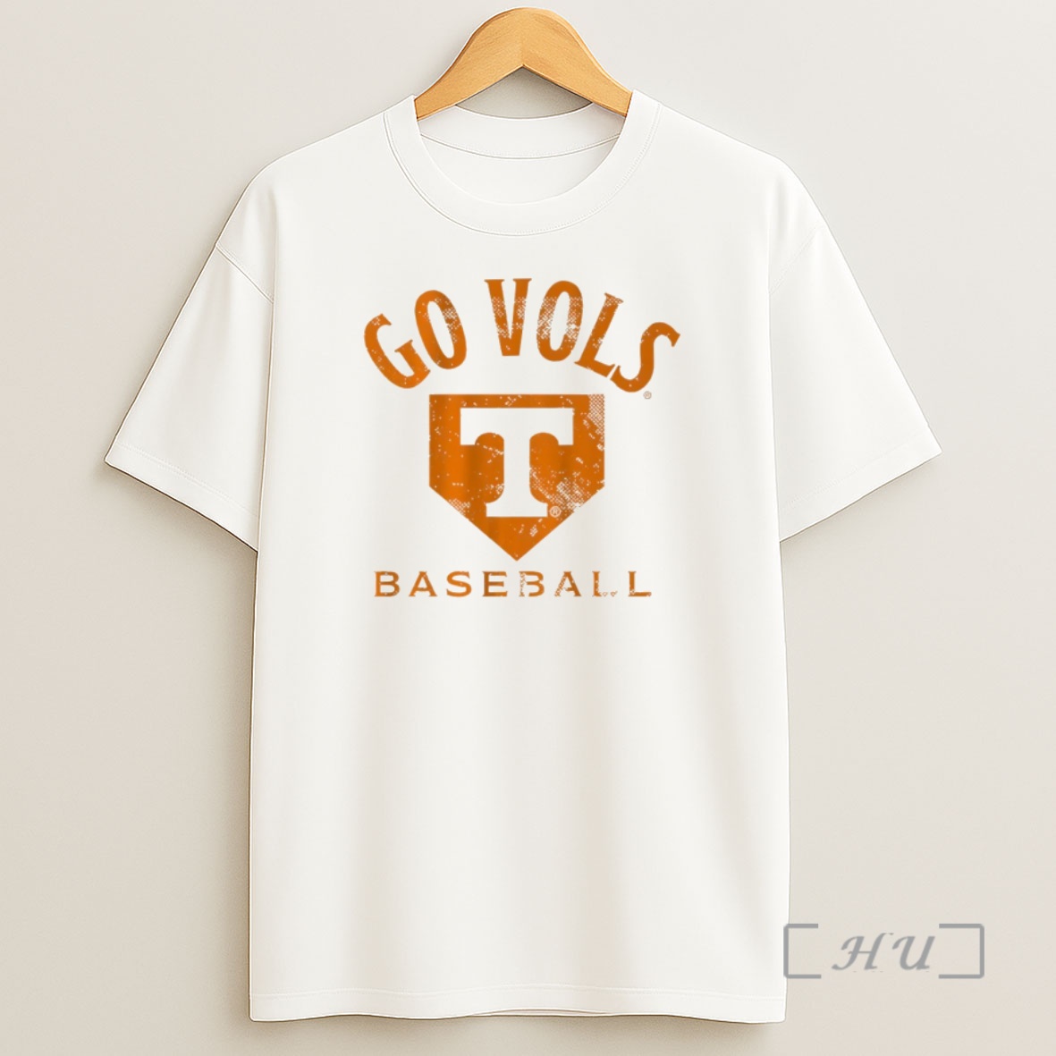 Officials Tennessee Volunteers Baseball Home Plate Go Vols Logo Shirt Sweatshirt Tee