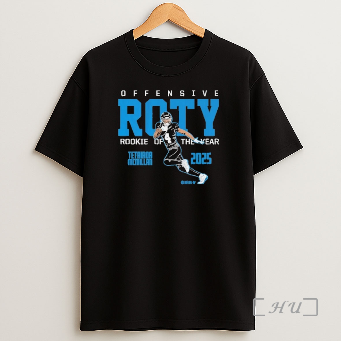 Officials Tetairoa Mcmillan 2026 Offensive Rookie Of The Year Shirt Sweatshirt Tee