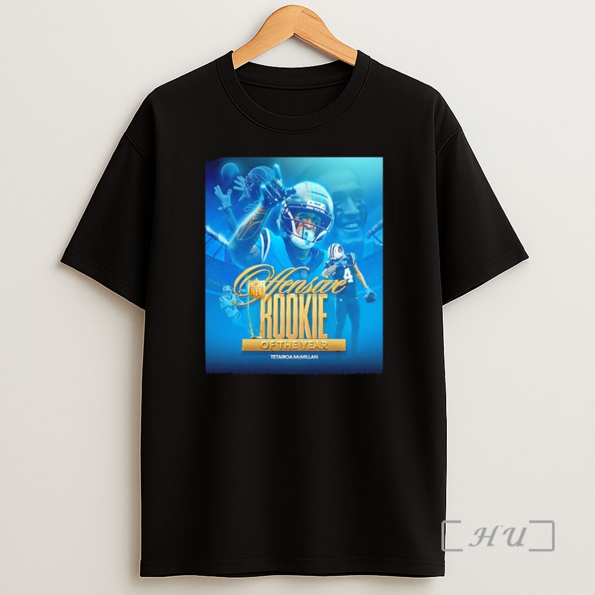 Officials Tetairoa Mcmillan Wins Offensive Rookie Of The Year 2025 Shirt Sweatshirt Tee