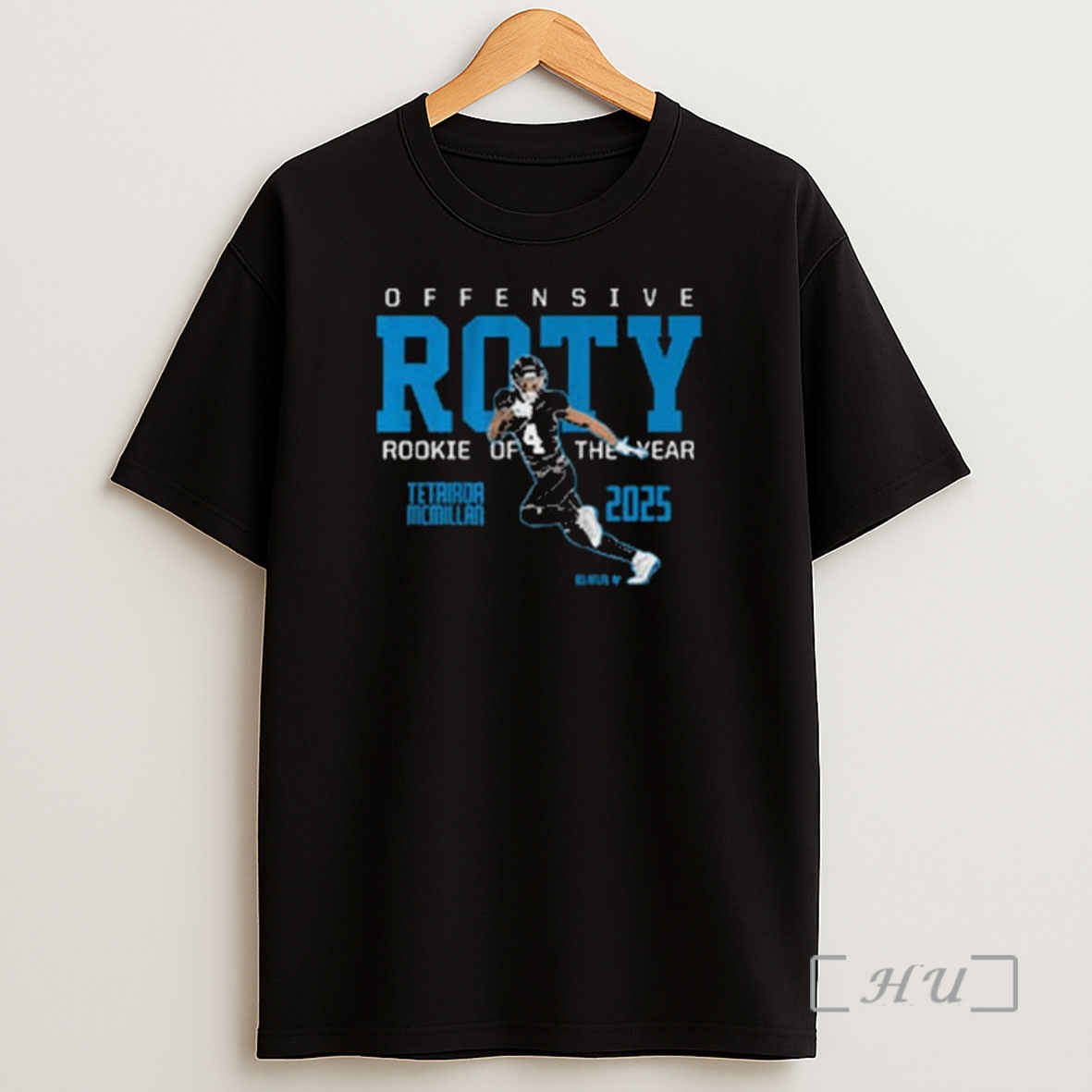Officials Tetairoa Mcmillan 2025 Offensive Rookie Of The Year Shirt Sweatshirt Tee
