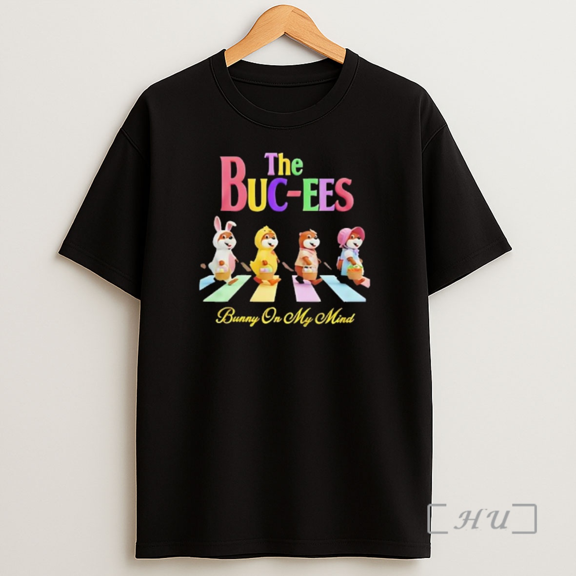 Officials The Bucees Bunny On My Mind Bucees Easter Abbey Road Shirt Sweatshirt Tee