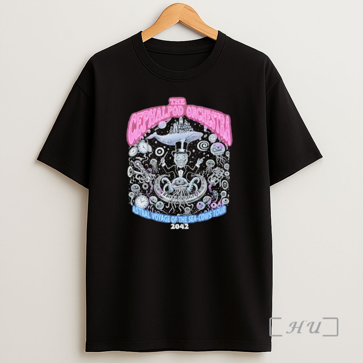 Officials The Cephalopod Orchestra Astral Voyage Of The Sea Cows Tour 2042 Shirt Sweatshirt Tee