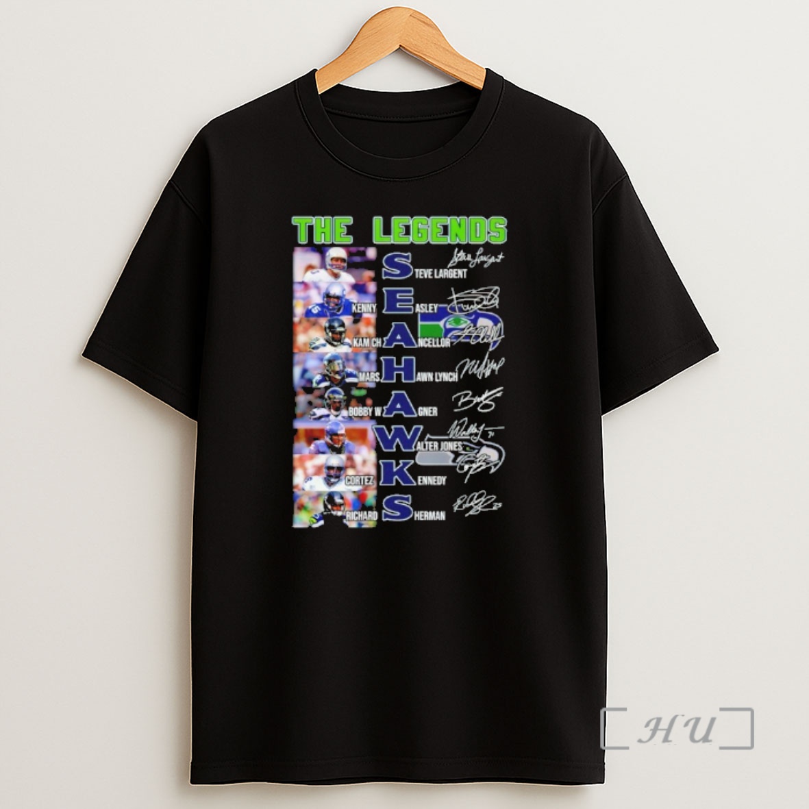 Officials The Legend Of Seattle Seahawks Names Signature 2026 Shirt Sweatshirt Tee