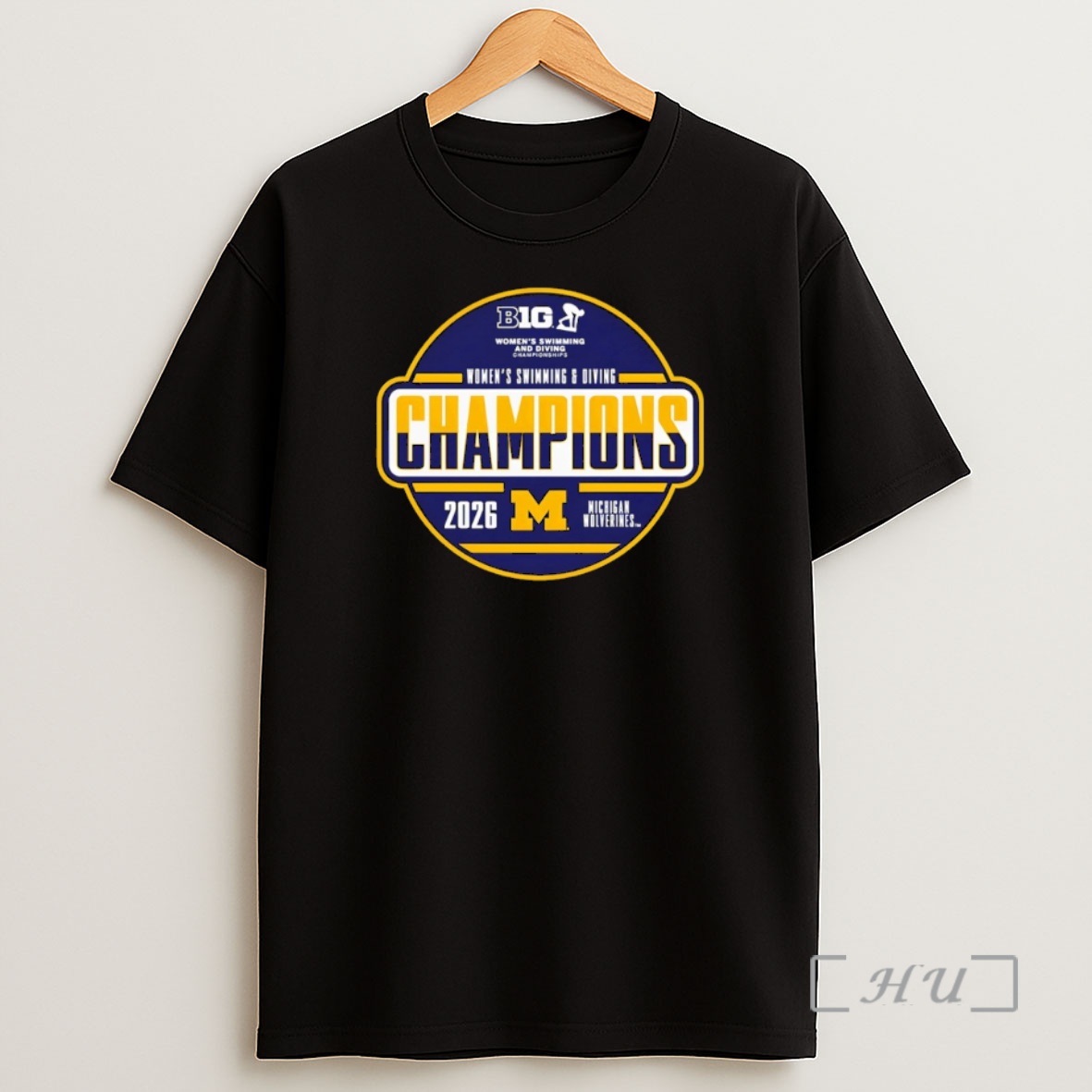 Officials The Michigan Wolverines Big Womens Swimming And Diving Champions 2026 Shirt Sweatshirt Tee