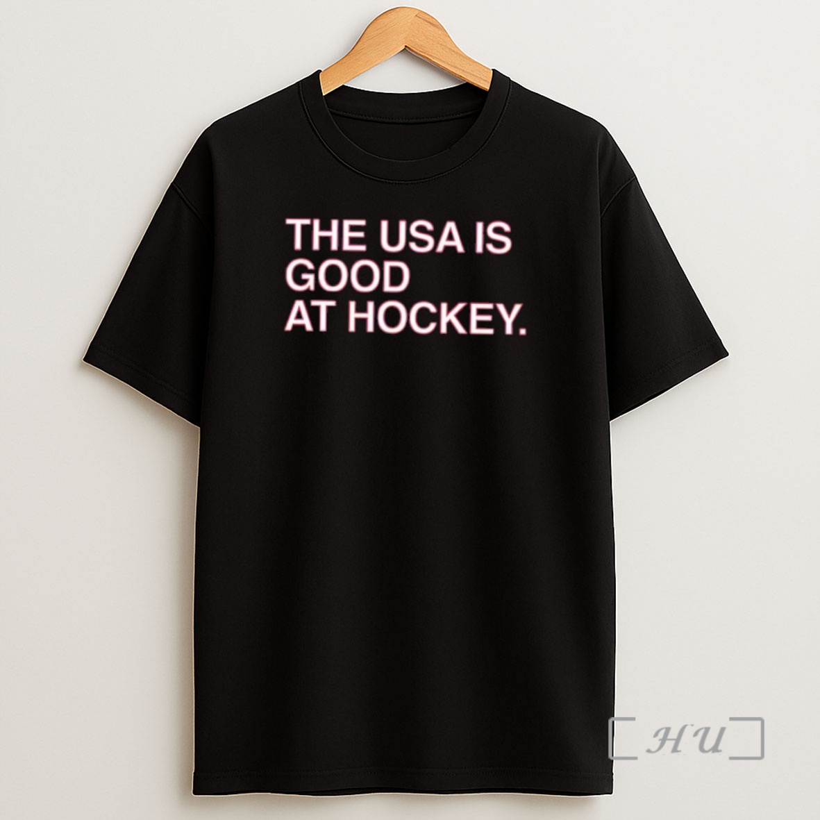 Officials The Usa Is Good At Hockey Simple Text Shirt Sweatshirt Tee