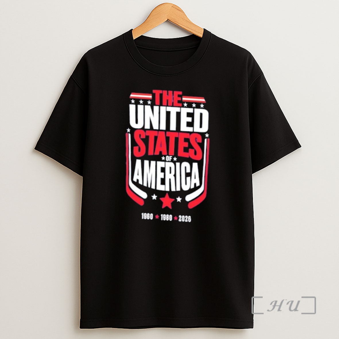 Officials The United States Of America Years 1960 1980 2026 Hockey Stick Motifs Shirt Sweatshirt Tee