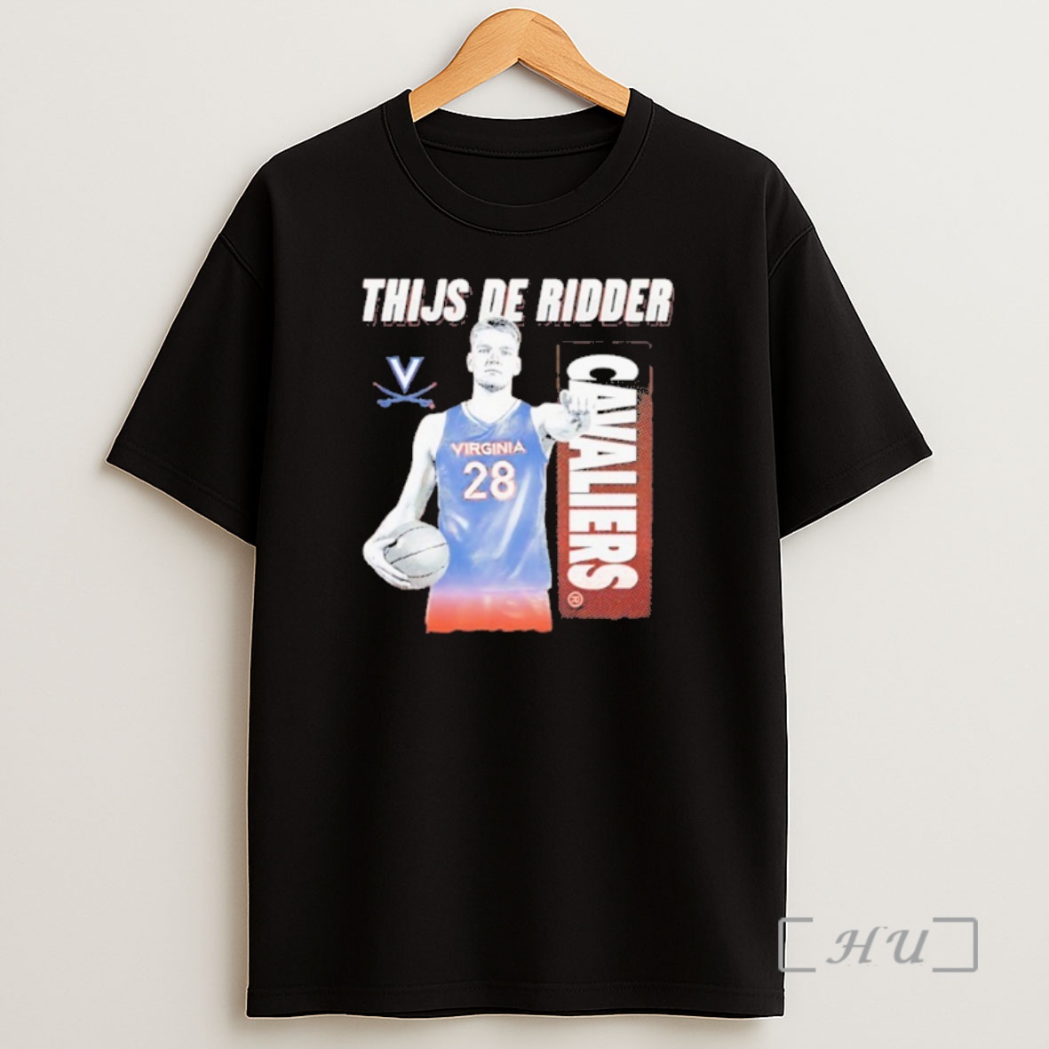 Officials Thijs De Rider Virginia Cavaliers Basketball Shirt Sweatshirt Tee