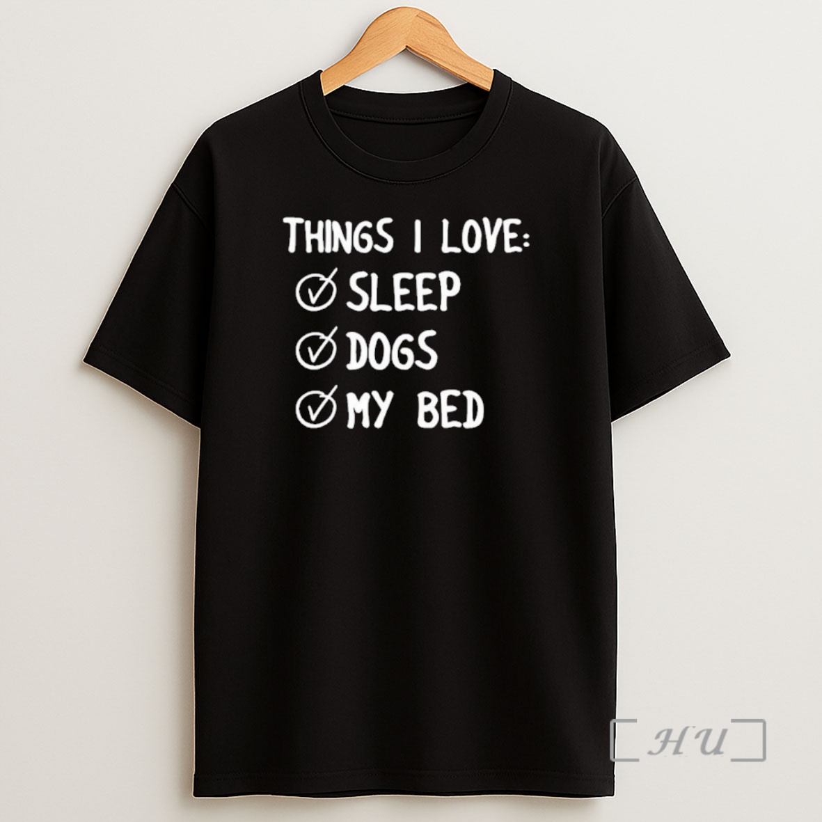 Officials Things I Love Sleep Dogs My Bed Shirt Sweatshirt Tee