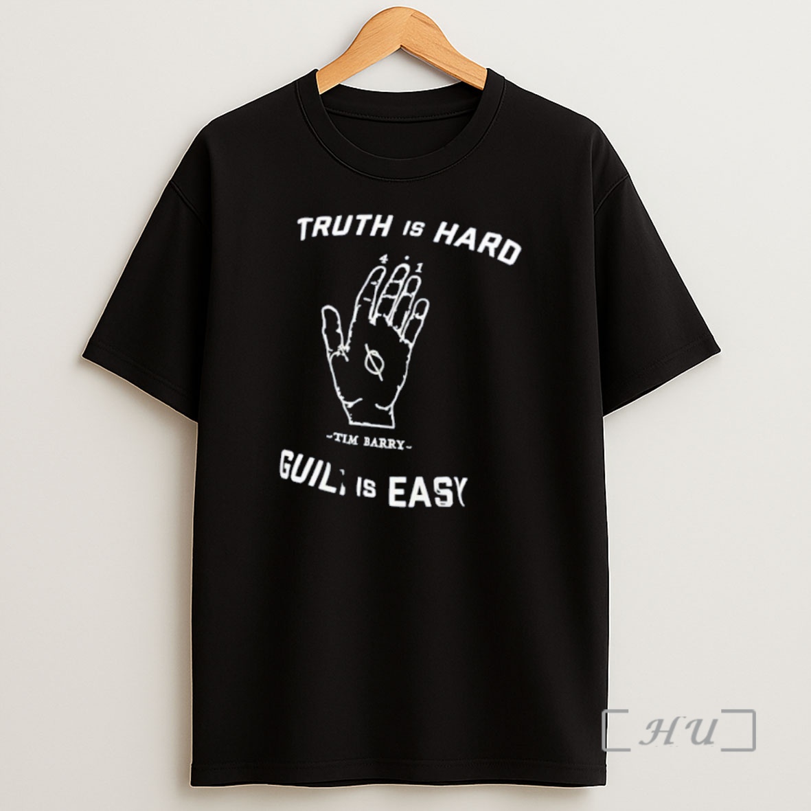 Officials Tim Barry Truth Is Hard Guilt Is Easy Graphic Shirt Sweatshirt Tee