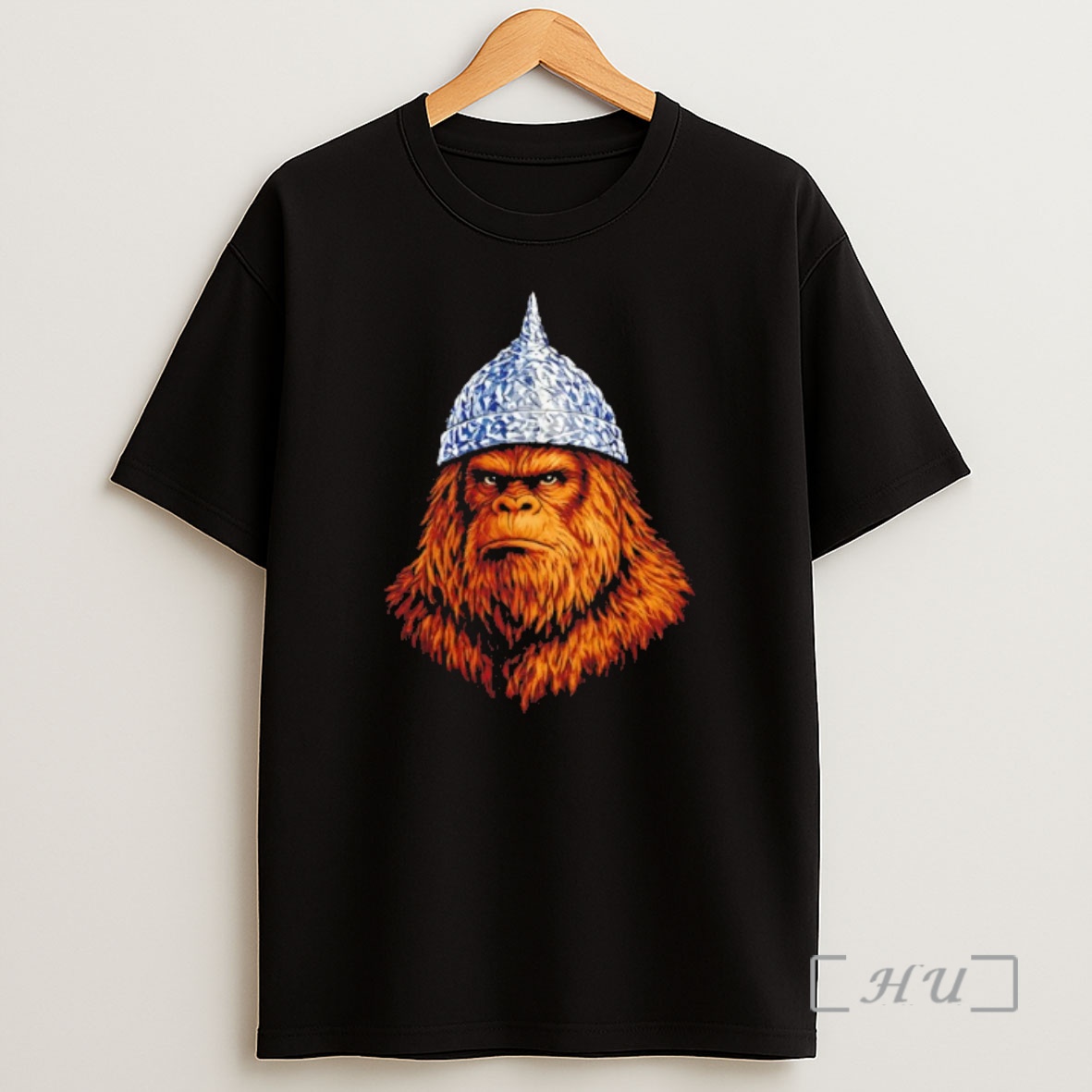 Officials Tin Foil Bigfoot Portrait Graphic Shirt Sweatshirt Tee