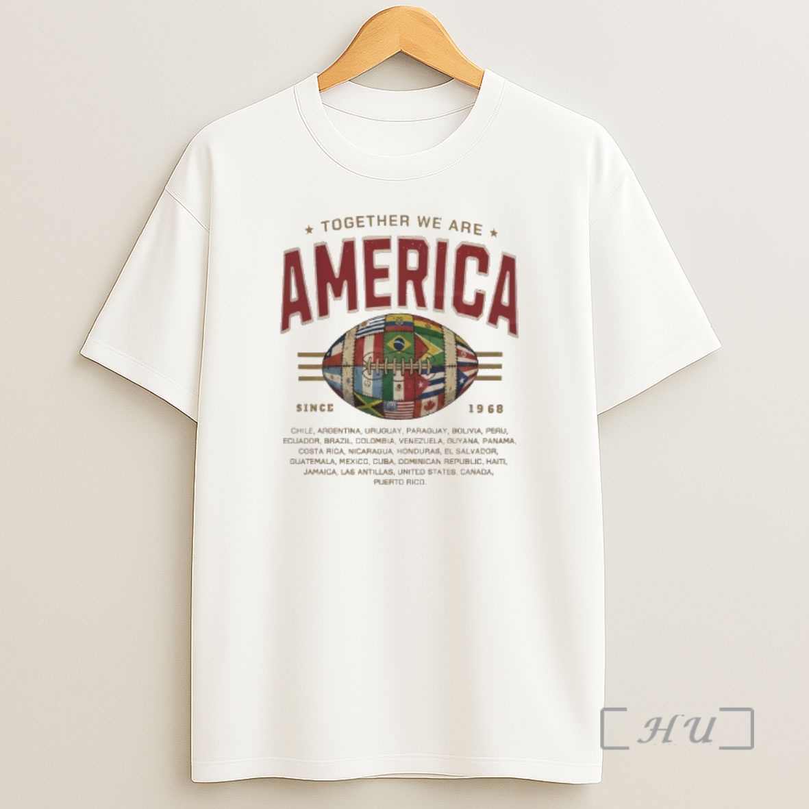 Officials Together We Are America Since 1968 Shirt Sweatshirt Tee