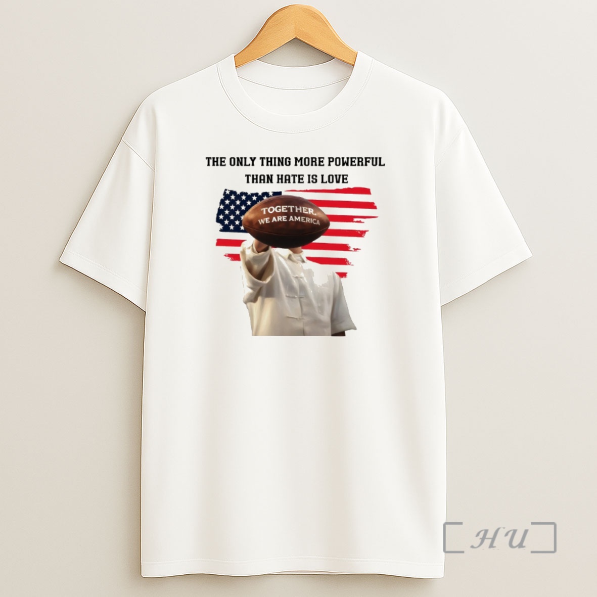 Officials Together We Are America Bad Bunny The Only Thing More Powerful American Flag Shirt Sweatshirt Tee