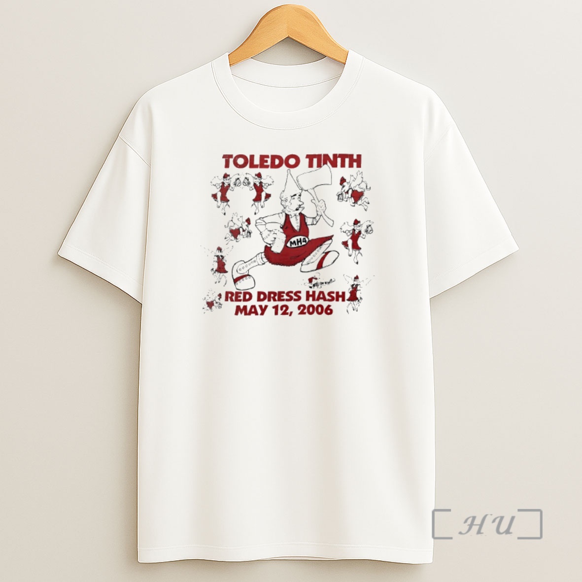 Officials Toledo Tinth Red Dress Hash 2006 Shirt Sweatshirt Tee