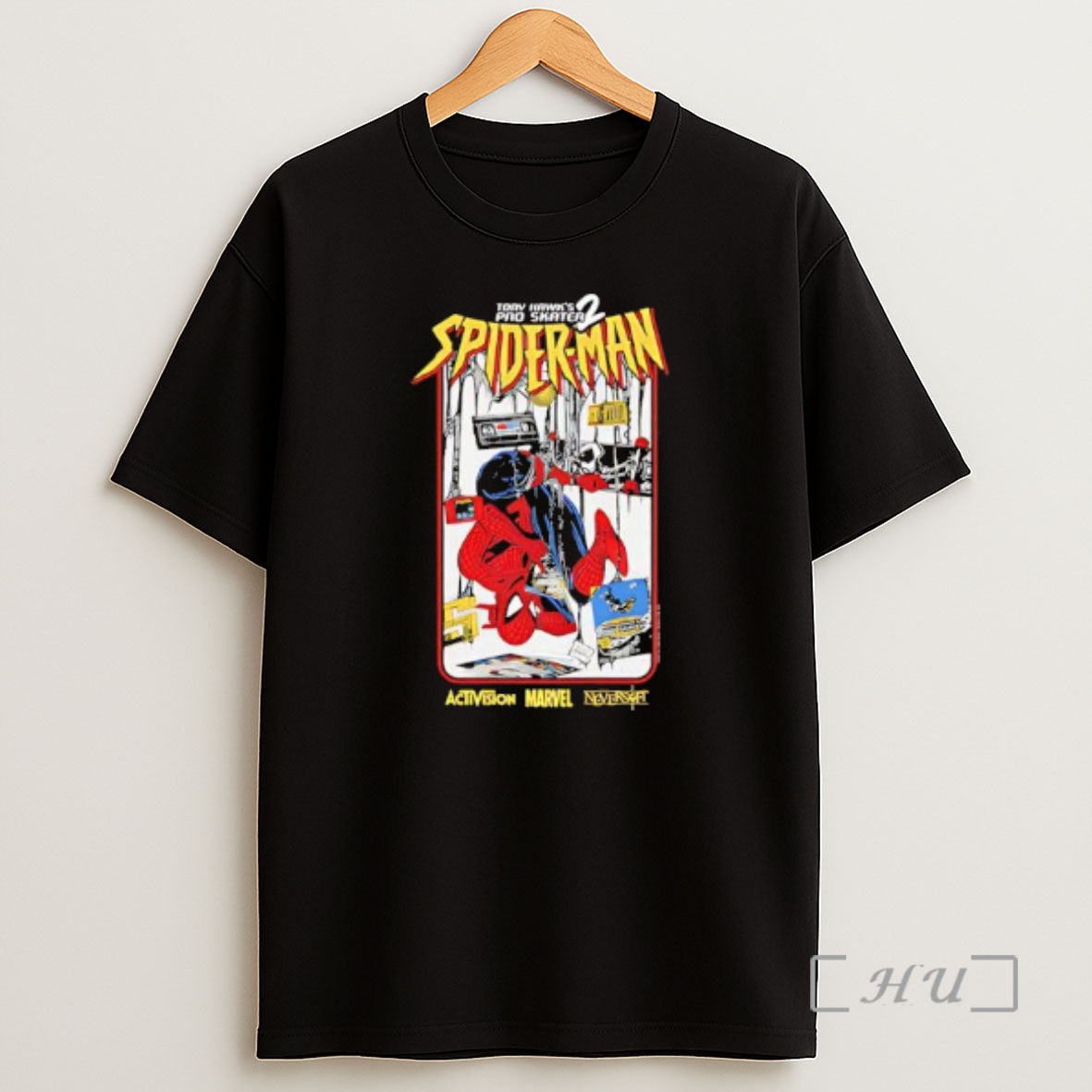 Officials Tony Hawks Pro Skater 2 With Spider Man Shirt Sweatshirt Tee