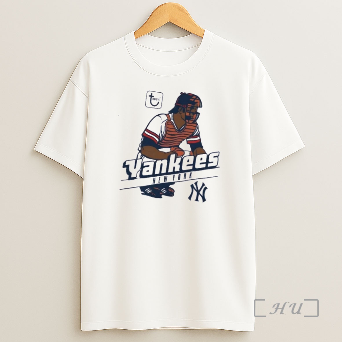Officials Topps New York Yankees Raglan Baseball Shirt Sweatshirt Tee