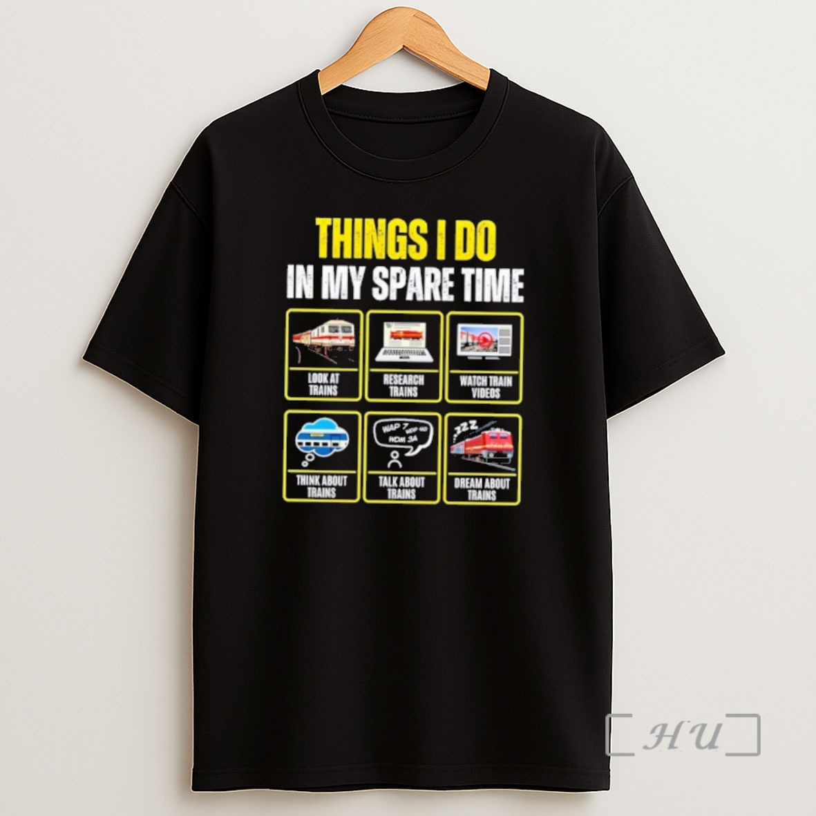 Officials Trains Things I Do In My Spare Time Shirt Sweatshirt Tee