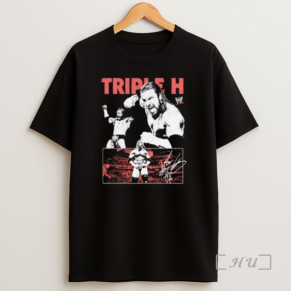 Officials Triple H Action Signature Shirt Sweatshirt Tee