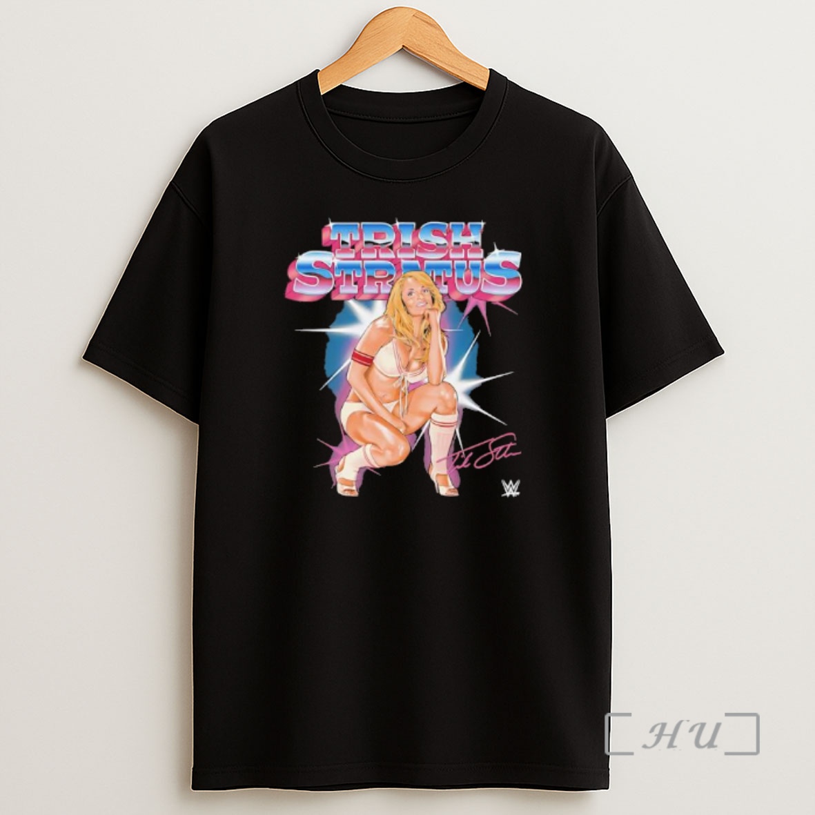 Officials Trish Stratus Retro Signature Shirt Sweatshirt Tee
