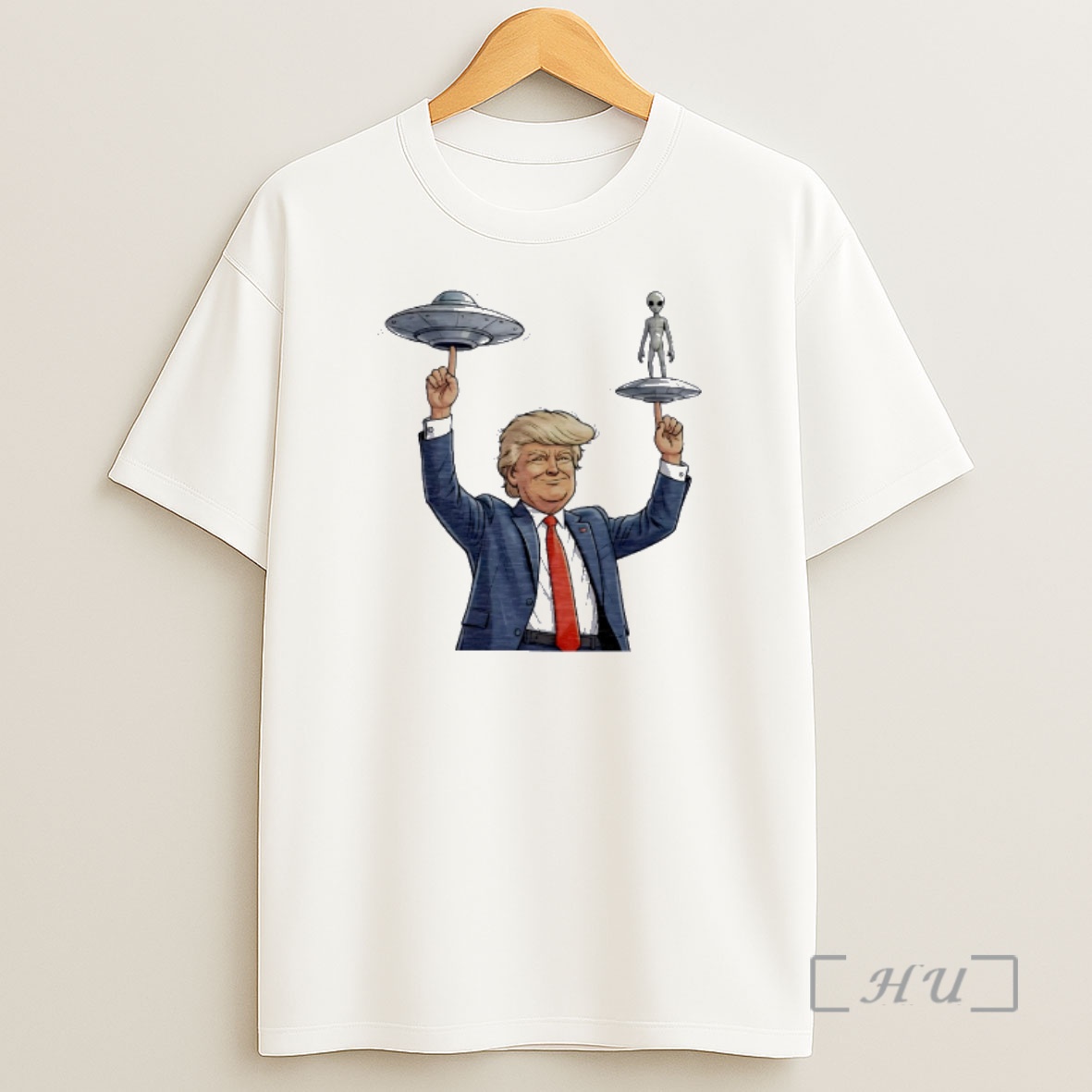 Officials Trump Alien Spinner Trump Ufo Balancing Act Graphic Shirt Sweatshirt Tee