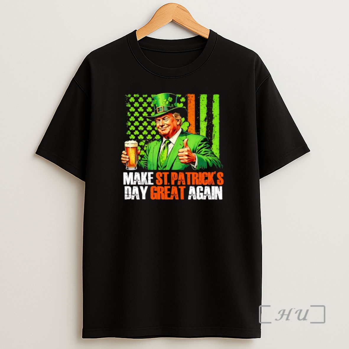 Officials Trump Holding Beer Glass Make St Shirt Sweatshirt Tee