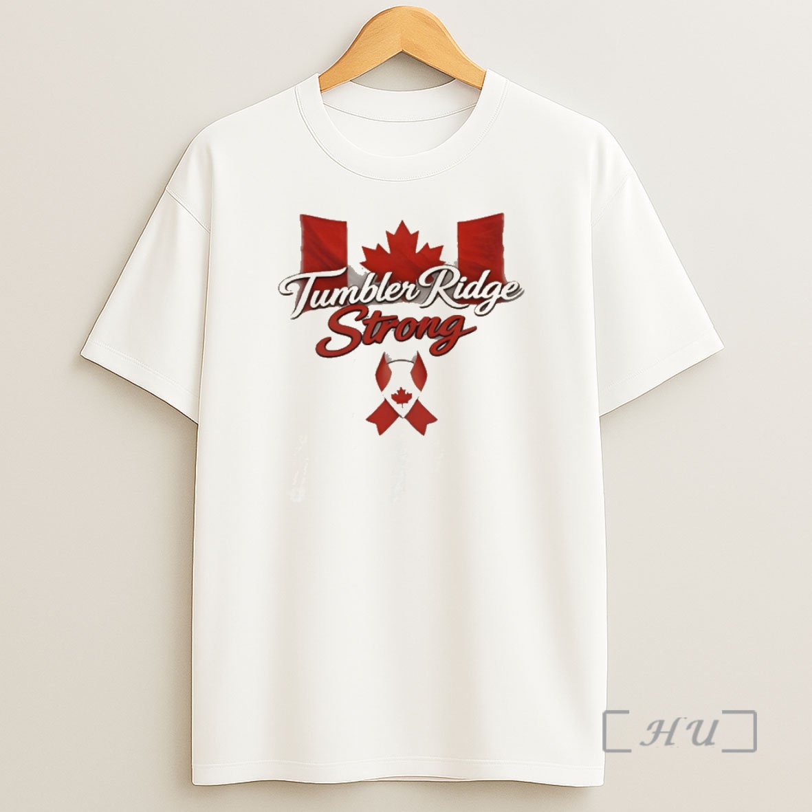 Officials Tumbler Ridge Strong Canada Maple Leaf Ribbon Shirt Sweatshirt Tee