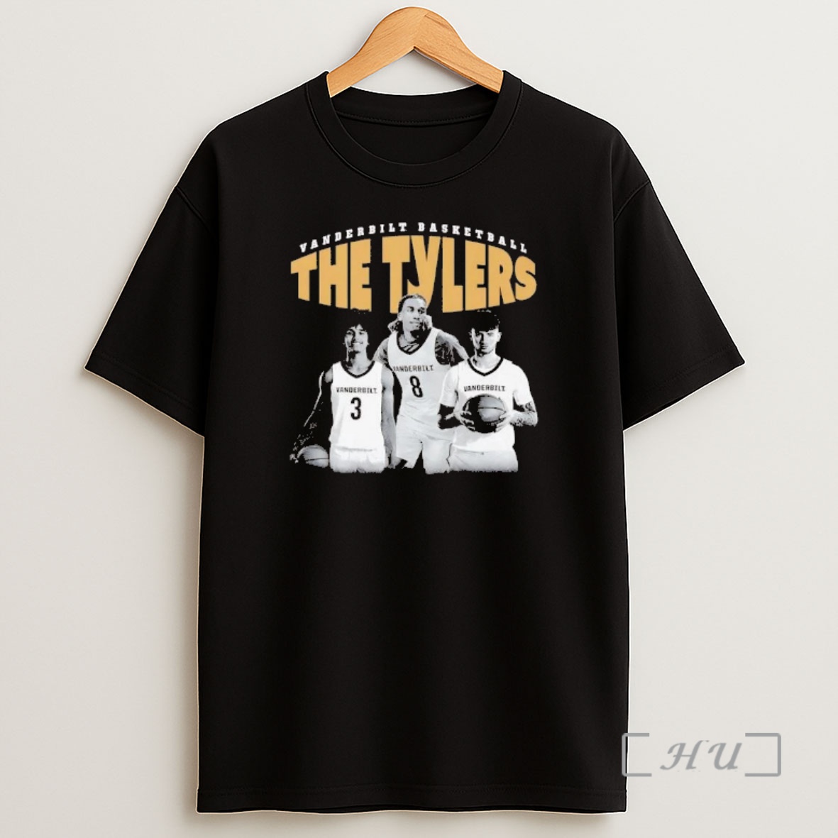 Officials Tyler Harris Trio Picture Collage Vanderbilt Basketball Tee Shirt Sweatshirt Tee