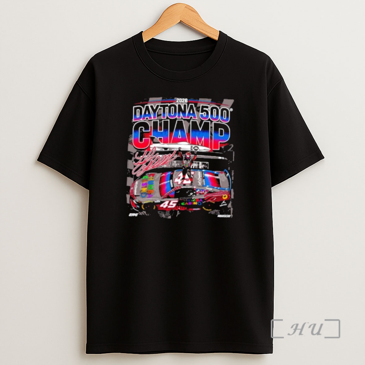 Officials Tyler Reddick 23xi Racing 2026 Daytona 500 Champion Shirt Sweatshirt Tee