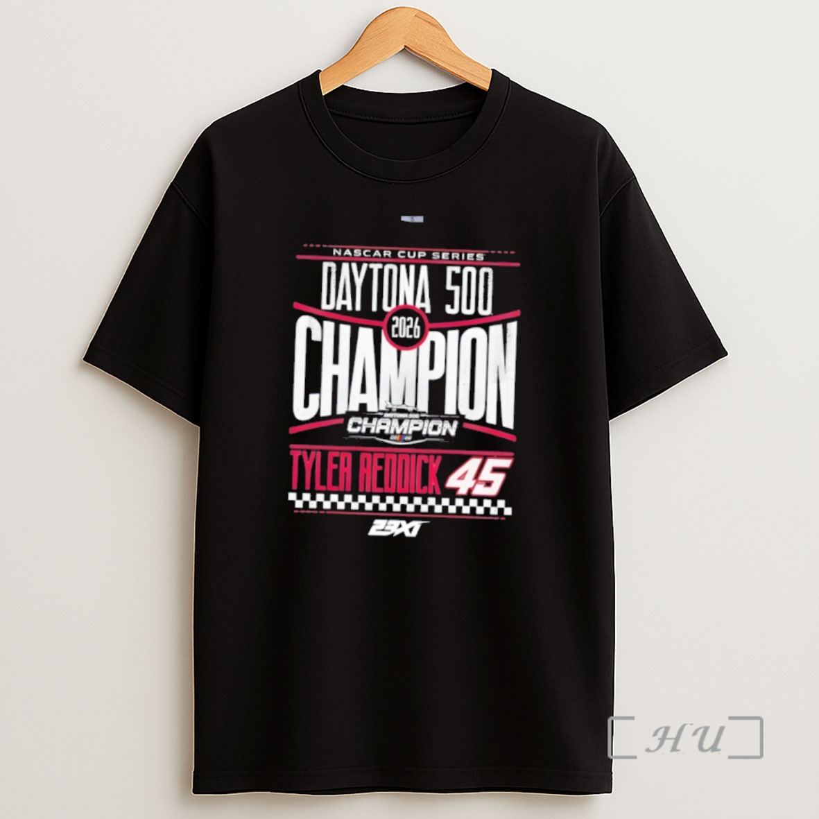 Officials Tyler Reddick 45 Checkered Flag Sports 2026 Daytona 500 Champion Shirt Sweatshirt Tee