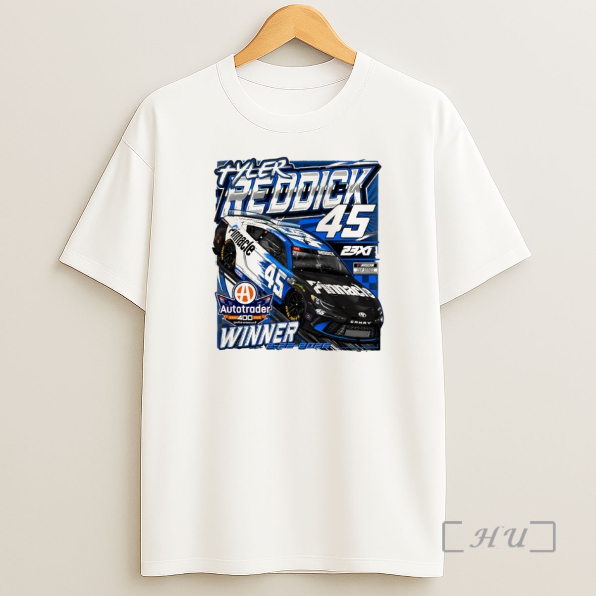 Officials Tyler Reddick Heather Autotrader 400 Race Winner 23xi Autotrader Shirt Sweatshirt Tee