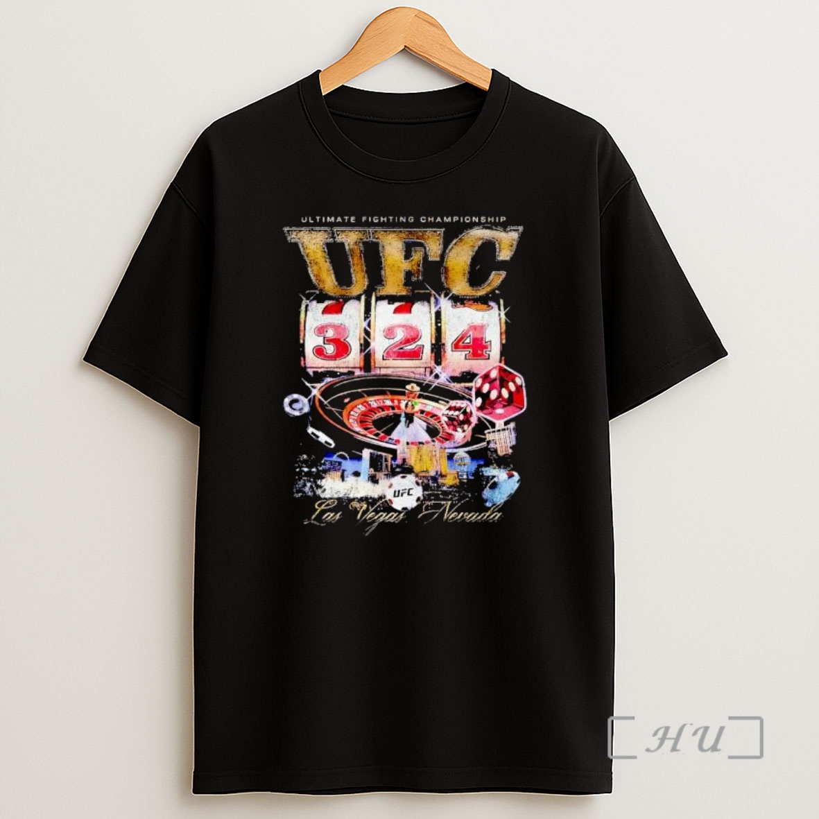 Officials Ufc Ultimate Fighting Championship Las Vegas Nevada Slot Machine Roulette Shirt Sweatshirt Tee
