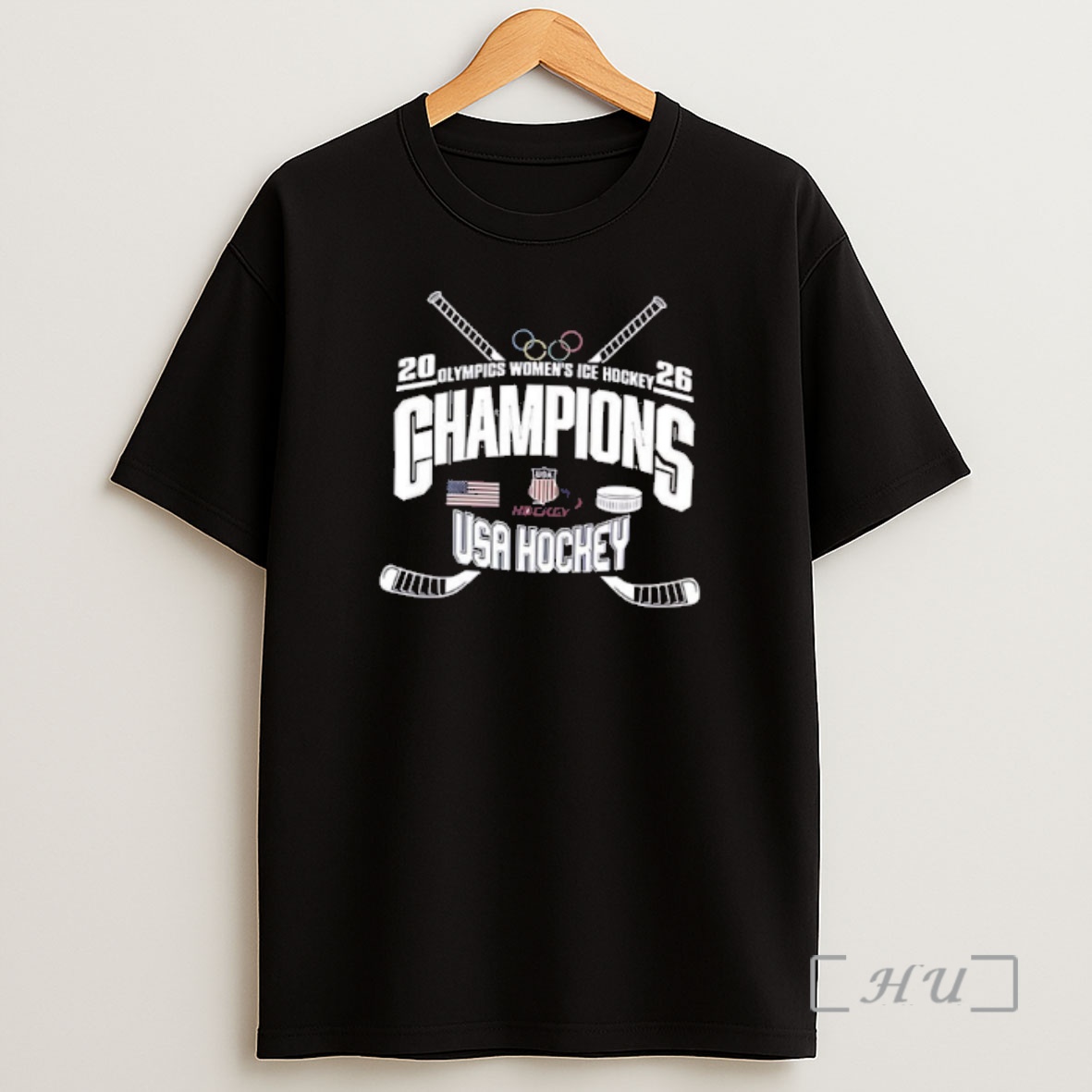 Officials Usa Hockey 2026 Olympic Womens Ice Hockey 2x Champions 2 Sided Shirt Sweatshirt Tee