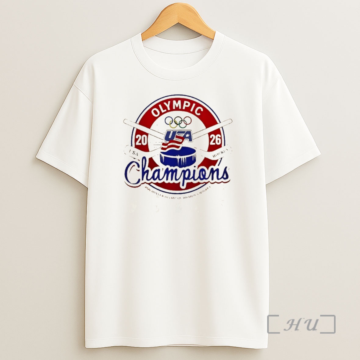 Officials Usa Hockey 2026 Women Olympic Champions Retro Shirt Sweatshirt Tee