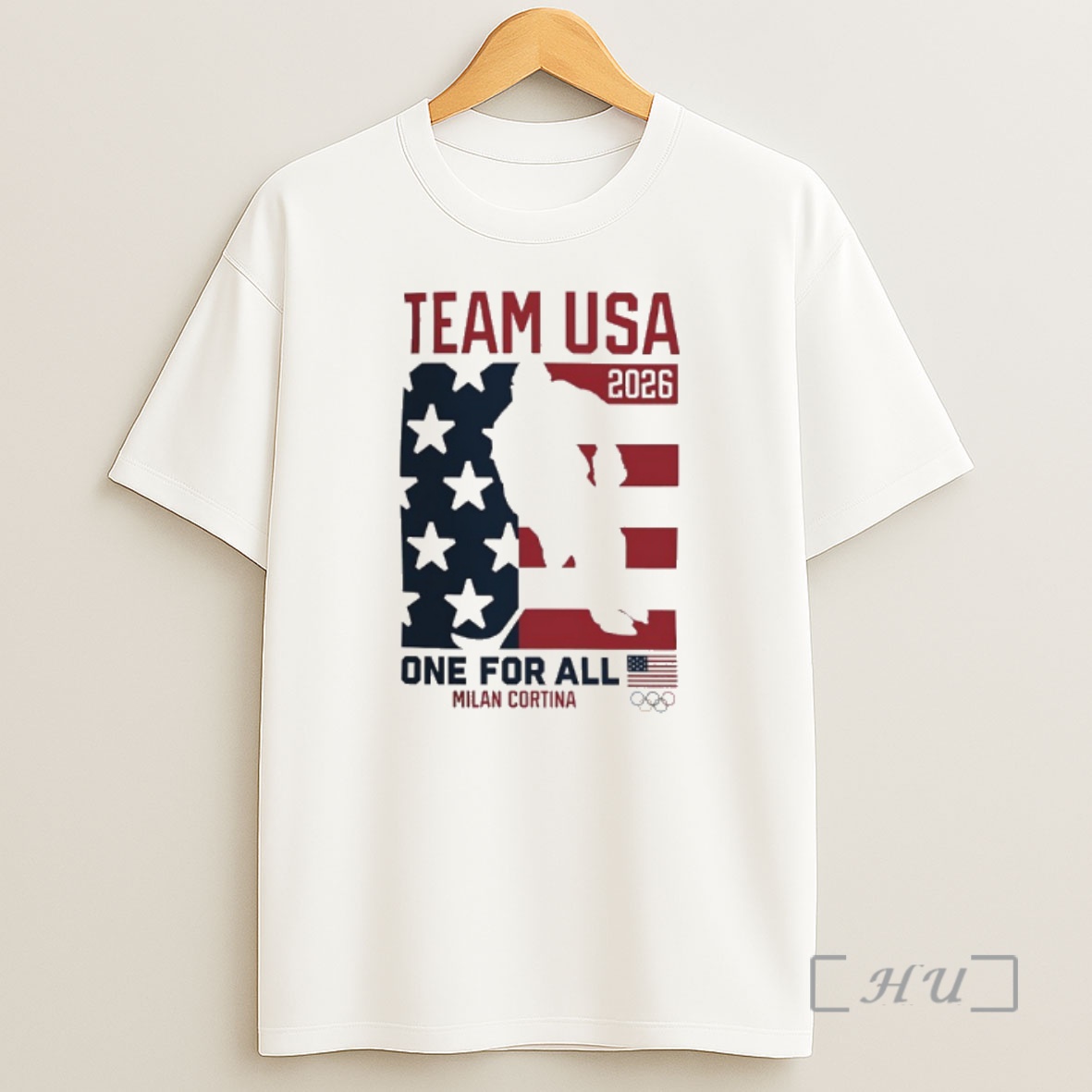 Officials Usa Hockey One For All 2026 Winter Olympics Heart Of Gold Shirt Sweatshirt Tee