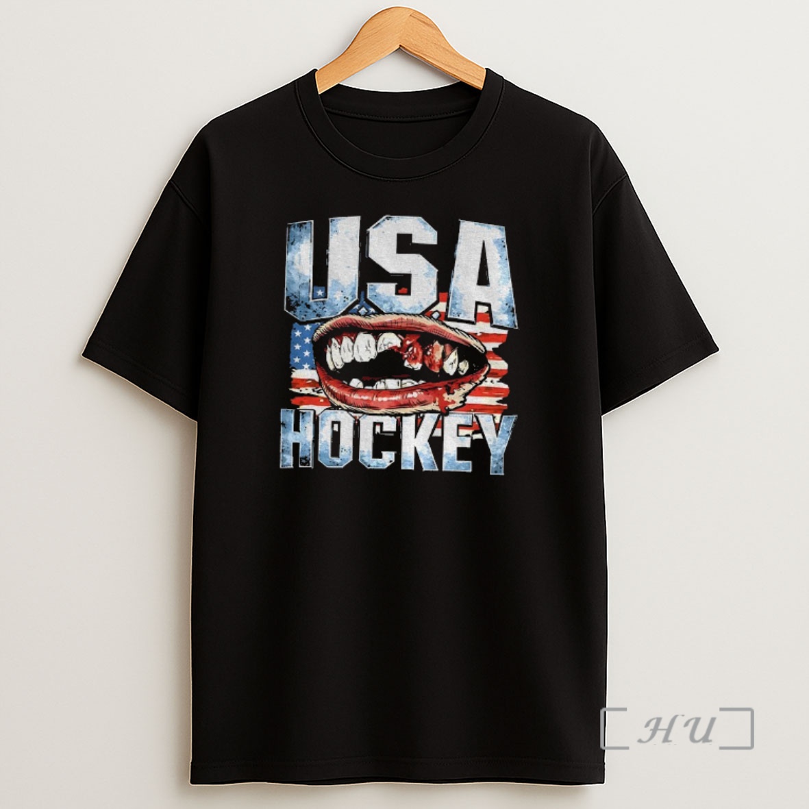 Officials Usa Hockey Patriotic Ice Hockey American Flag Shirt Sweatshirt Tee