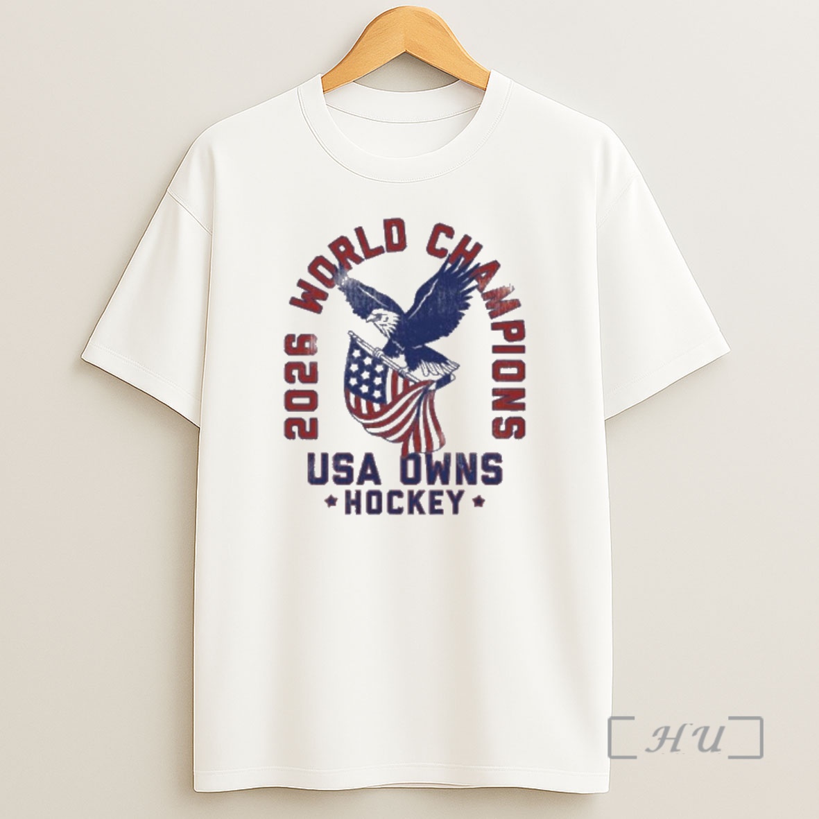 Officials Usa Hockey World Champions 2026 Usa Owns Shirt Sweatshirt Tee