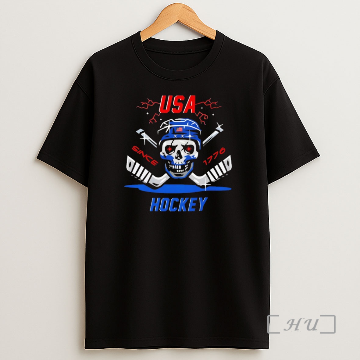 Officials Usa Hockey Skull Since 1776 Champions Olympic 2026 Vintage Shirt Sweatshirt Tee