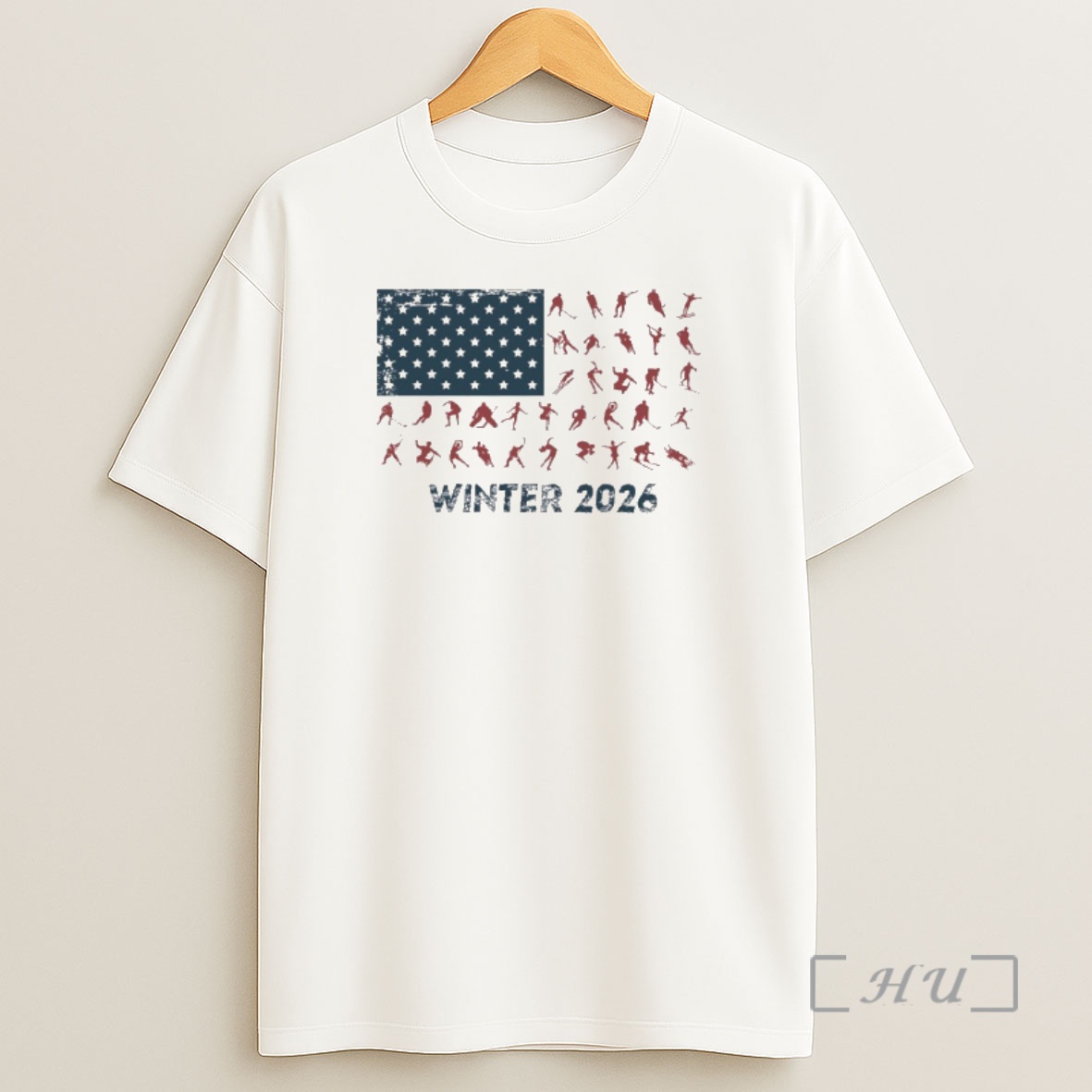 Officials Usa Winter Sports American Skiing 2026 Flag Shirt Sweatshirt Tee
