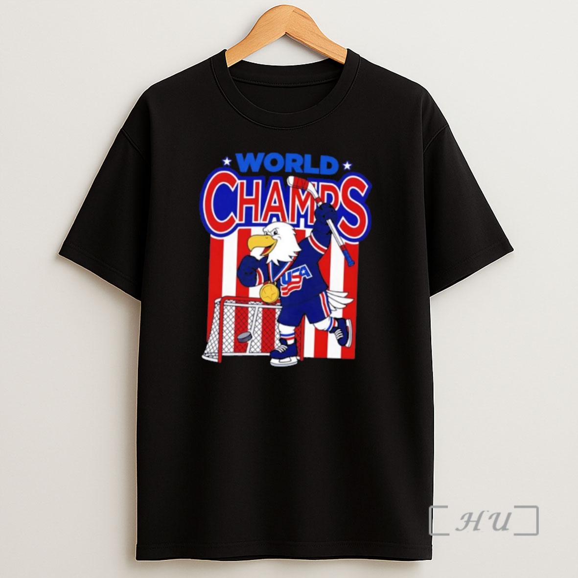 Officials Usa World Champs Bald Eagle Victory Shirt Sweatshirt Tee