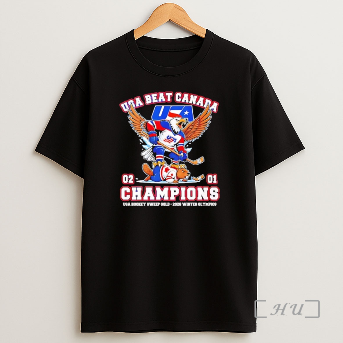Officials Usa Beat Canada 2 1 Champions Usa Hockey Sweep Gold 2026 Winter Olympics Shirt Sweatshirt Tee