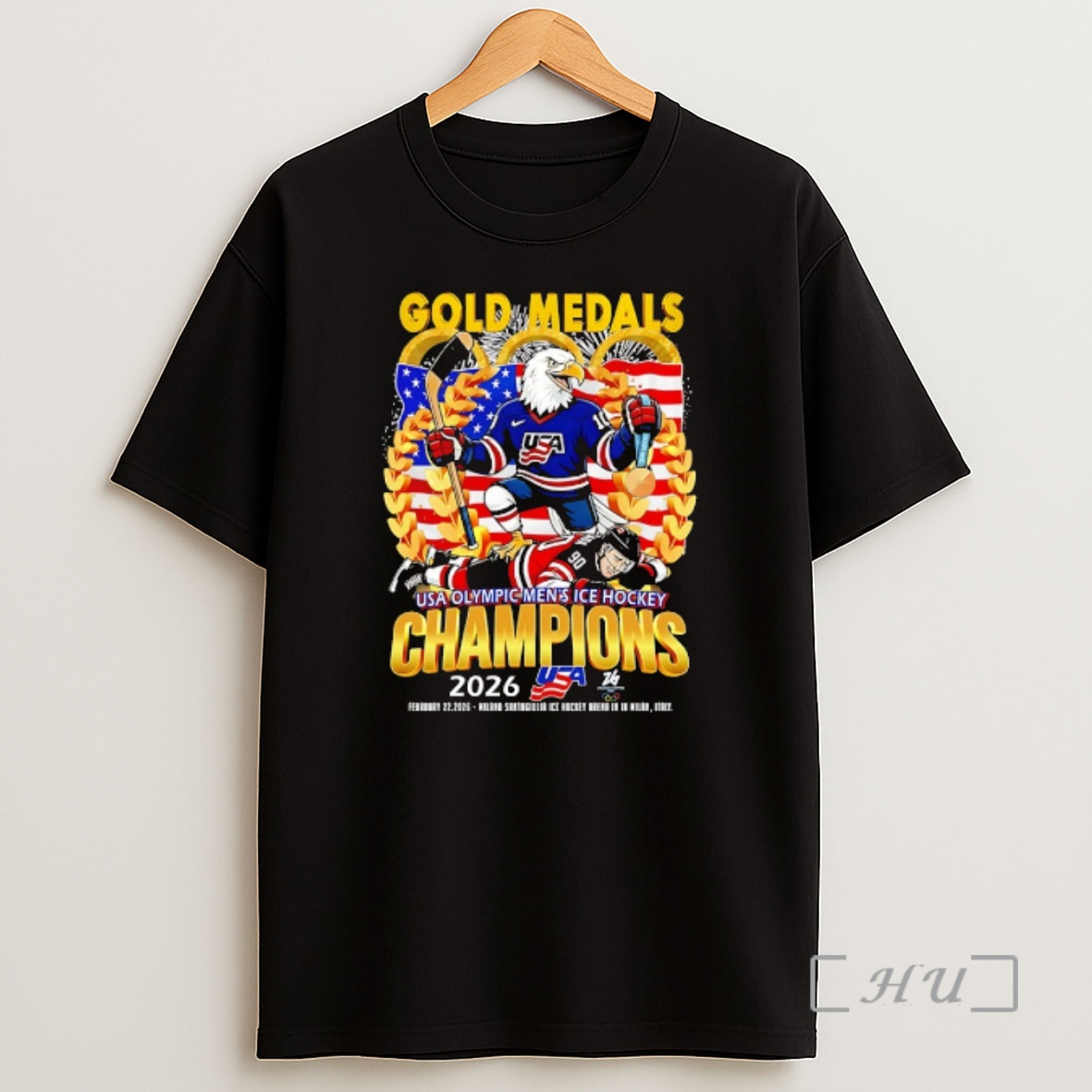 Officials Usa Beat Canada Usa Olympics Mens Ice Hockey Champions 2026 Gold Medals Shirt Sweatshirt Tee